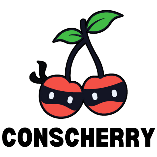 Conscherry Logo - Black