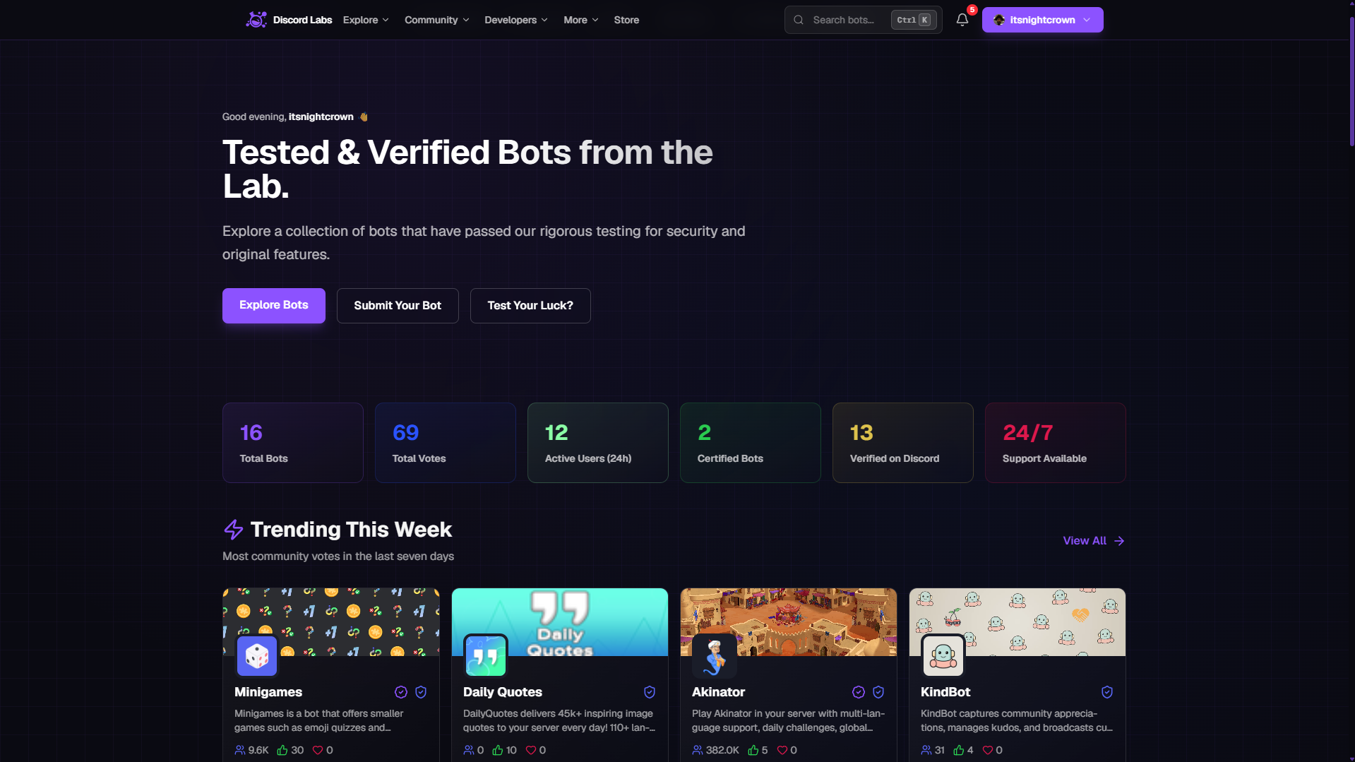 Homepage
